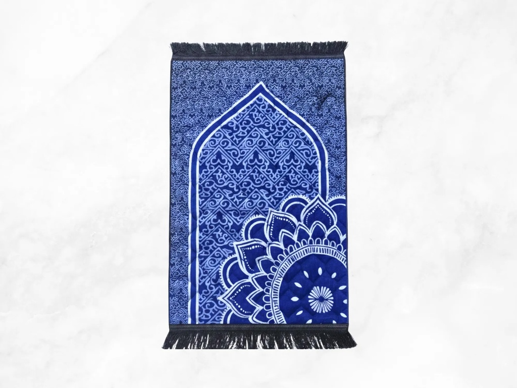 Corner Flower - Blue