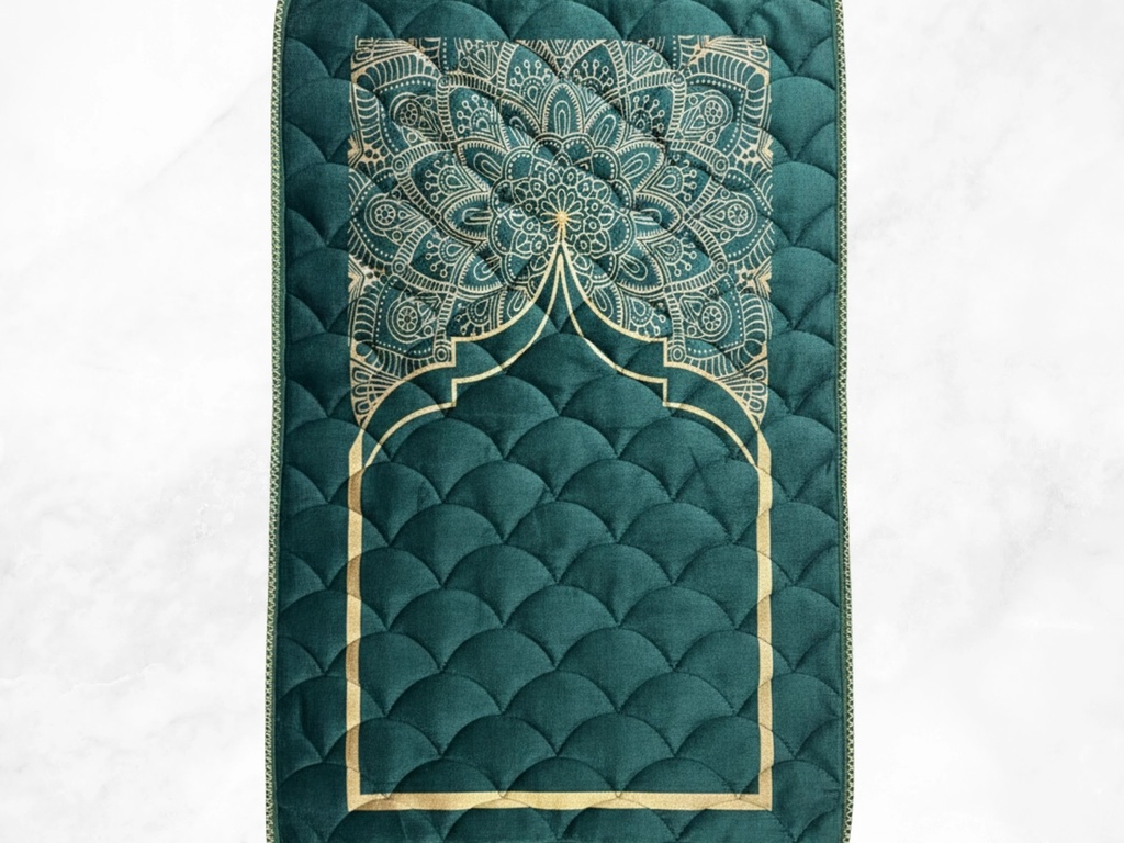 Mehrab - Flower - Green