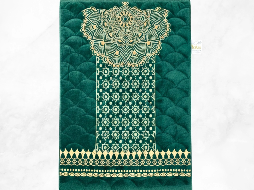 Center Flower - Green