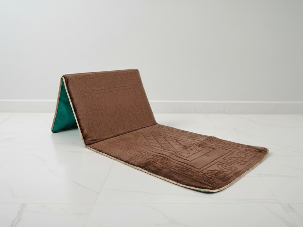 Back Support - Embossed Velvet (Brown)