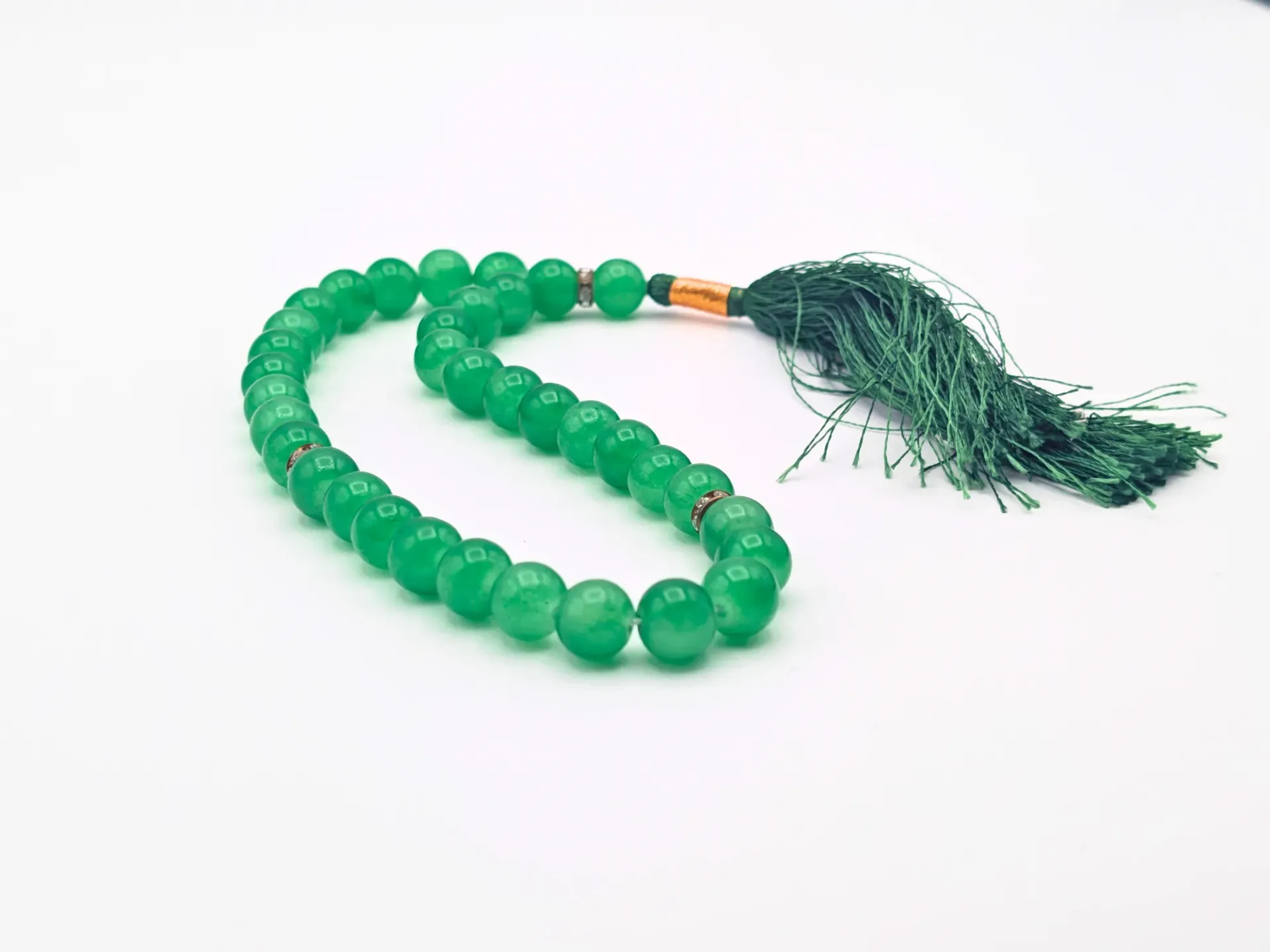 Tasbeeh - 10mm - 33 Dana (Green)